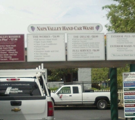Napa Valley Hand Car Wash - Napa, CA