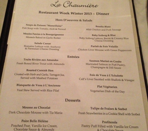 La Chaumiere - Washington, DC