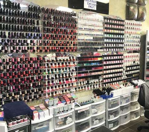 Kim nail - Willoughby Hills, OH. So much gels and polish to choose from!