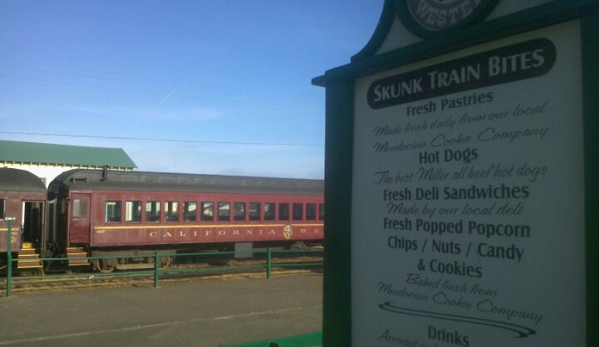 The Skunk Train - Fort Bragg, CA