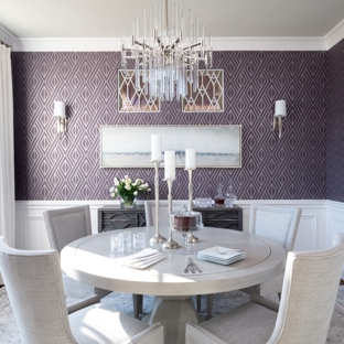 D'KOR HOME Interiors - Plano, TX. Wallcovering, Custom Furniture, and Dining Room Designers