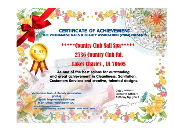 Country Club Nail Spa - Lake Charles, LA