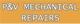 P & V Mechanical Repairs Logo