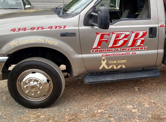 FBR Towing & Recovering - Charlottesville, VA