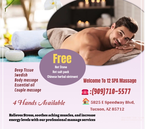 12 SPA Massage - Tucson, AZ