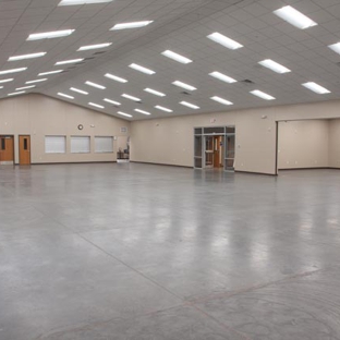 Phillips Memorial Hall - Phillips, NE. Large main room.