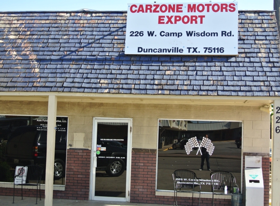 CarZone Motors Export - duncanville, TX