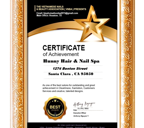 Hunny Hair & Nail Spa - Santa Clara, CA