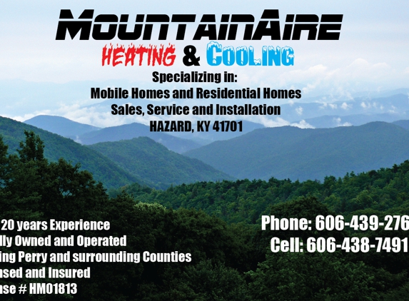 Mountain Aire Heating & Cooling - Hazard, KY