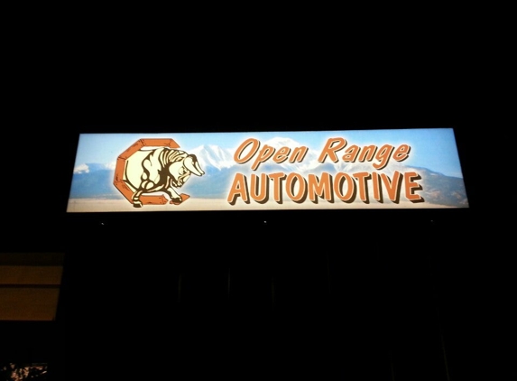 Open Range Automotive - Colorado Springs, CO