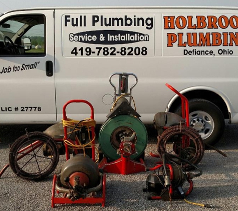 Holbrook Plumbing - Defiance, OH