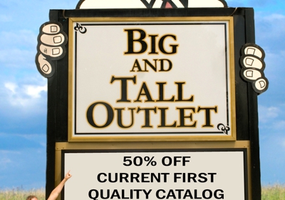 big and tall outlet stores near me