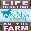 Kristy's Pet Sitting - Pet Services