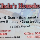 Chela's housekeeping