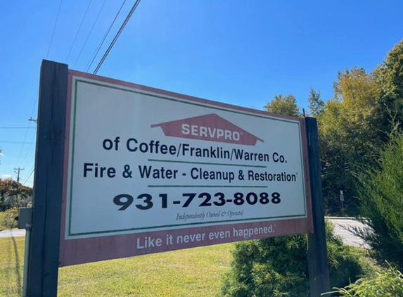 SERVPRO of Coffee, Franklin, Warren Counties - Manchester, TN