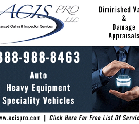 Advanced Claims & Inspection Services. appraisal and claims service