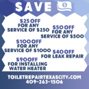 Toilet Repair Texas City TX - Plumbers