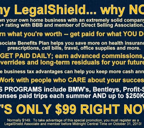 LegalShield Independent Assoicate - El Cajon, CA