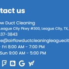 Air Flow Duct Cleaning League City