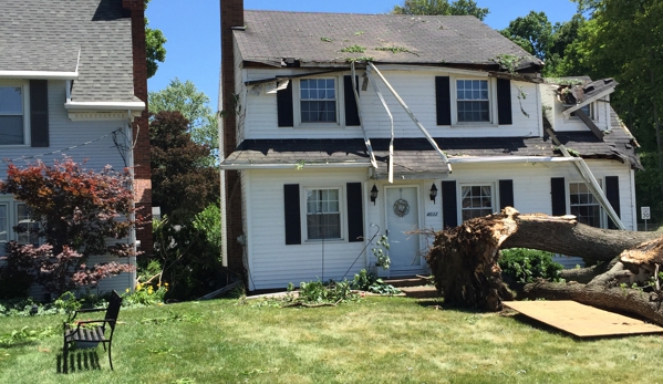 Above & Beyond Tree and Shrubbery Service - South Bend, IN. Storm damage (2016)