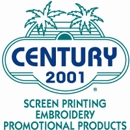 Century 2001 Screen Printing - Business Cards