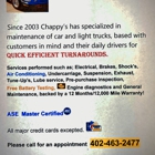 Chappy's Auto Maintenance
