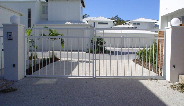 Noosa Door Centre. Example of Aluminium Gates that we can fabricate.