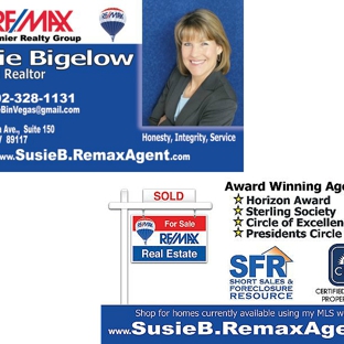 Susie Bigelow - RE/MAX Premier Realty Group - Las Vegas, NV