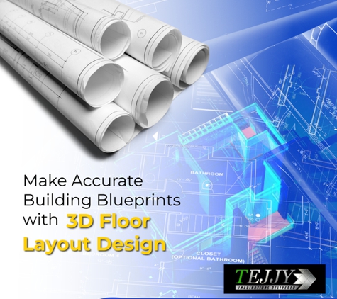 Tejjy Inc - Rockville, MD. 3D Floor Layout Design