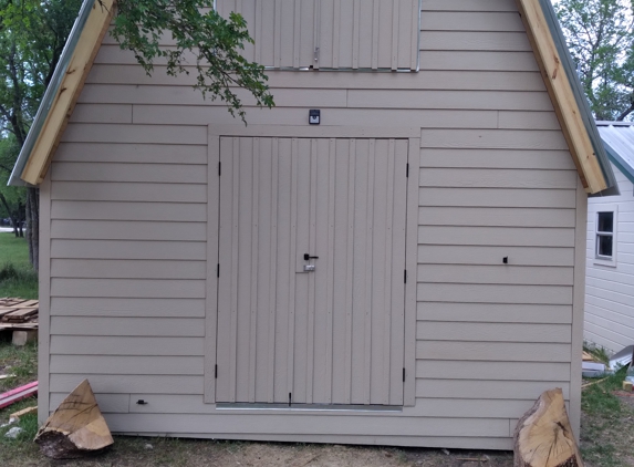 Onesimus Woodcraft - Cameron, TX. Barnstyle shed