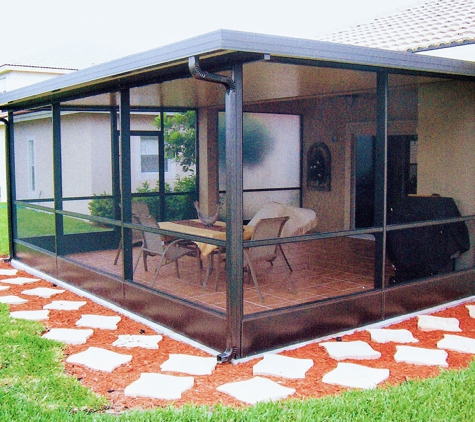 Neighborhood Screen Rooms  & Patio covers - Pembroke Pines, FL. Screen RM w/ Insulated roof