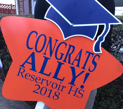 Baby Stork MD - Laurel, MD. Graduation Signs