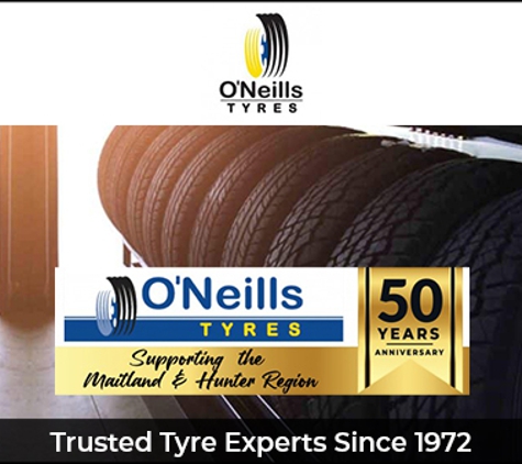 O'Neills Tyres - East Maitland, NSW. Trusted Tyre Experts Since 1972