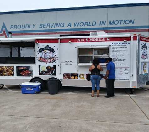 Jeff's Cab & Shuttle Service - Galveston, TX. Stop by and get Some good BQ at Nix's Mobile Trailer 2828 Broadway