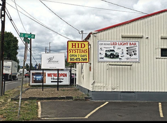 Hid Systems - Portland, OR. On the corner of 107th and Foster Rd