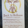 Back To Wellness Chiropractic gallery