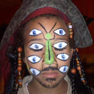 Magical Faces by Myra - Stephens City, VA. Jack Sparrow from Pirates of the Carribean.