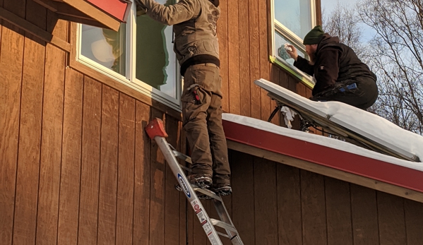 Renewal by Andersen of Alaska - Anchorage, AK. Wayne and Tracey working hard on a chilly day!