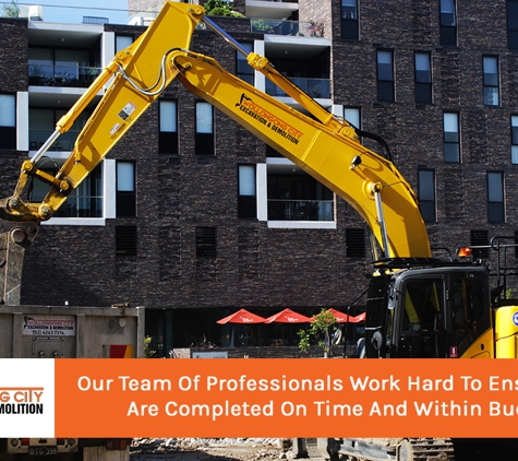 Wollongong City Excavation & Demolition (WCED) - Unanderra, NSW. Our Team Of Professionals Work Hard To Ensure Jobs Are Completed On Time And Within Budget