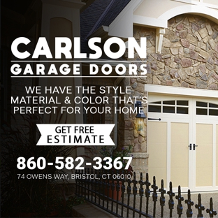 Carlson Garage Doors - Bristol, CT