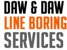 Daw & Daw Line Boring Services Logo