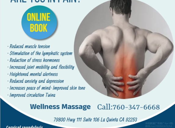 Wellness Massage - La Quinta, CA