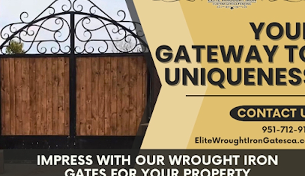 Elite Wrought Iron Gates & Fencing - Corona, CA