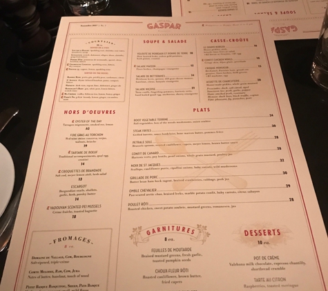 Gaspar Brasserie - San Francisco, CA