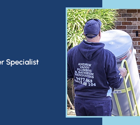 Andrew Vanny Plumbing Services & Bathroom Renovations Pty Ltd - Mount Colah, NSW. Hot Water Specialist