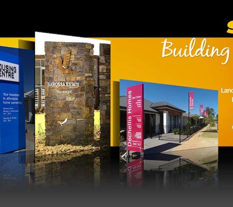 Infinity Signs - Para Hills West, SA. Building & Land Estate Signs