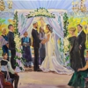 Live Event Wedding Painting By Vesna gallery