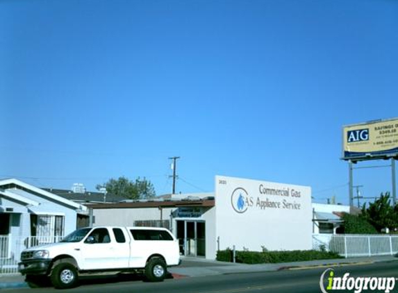Commercial Gas Appliance Services - San Diego, CA