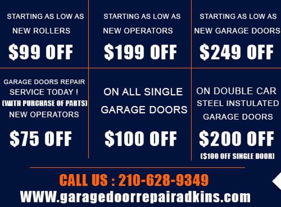 Garage Door Repair Adkins TX - Adkins, TX