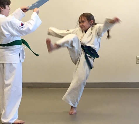 Denison Family Karate - Denison, TX. Target kick